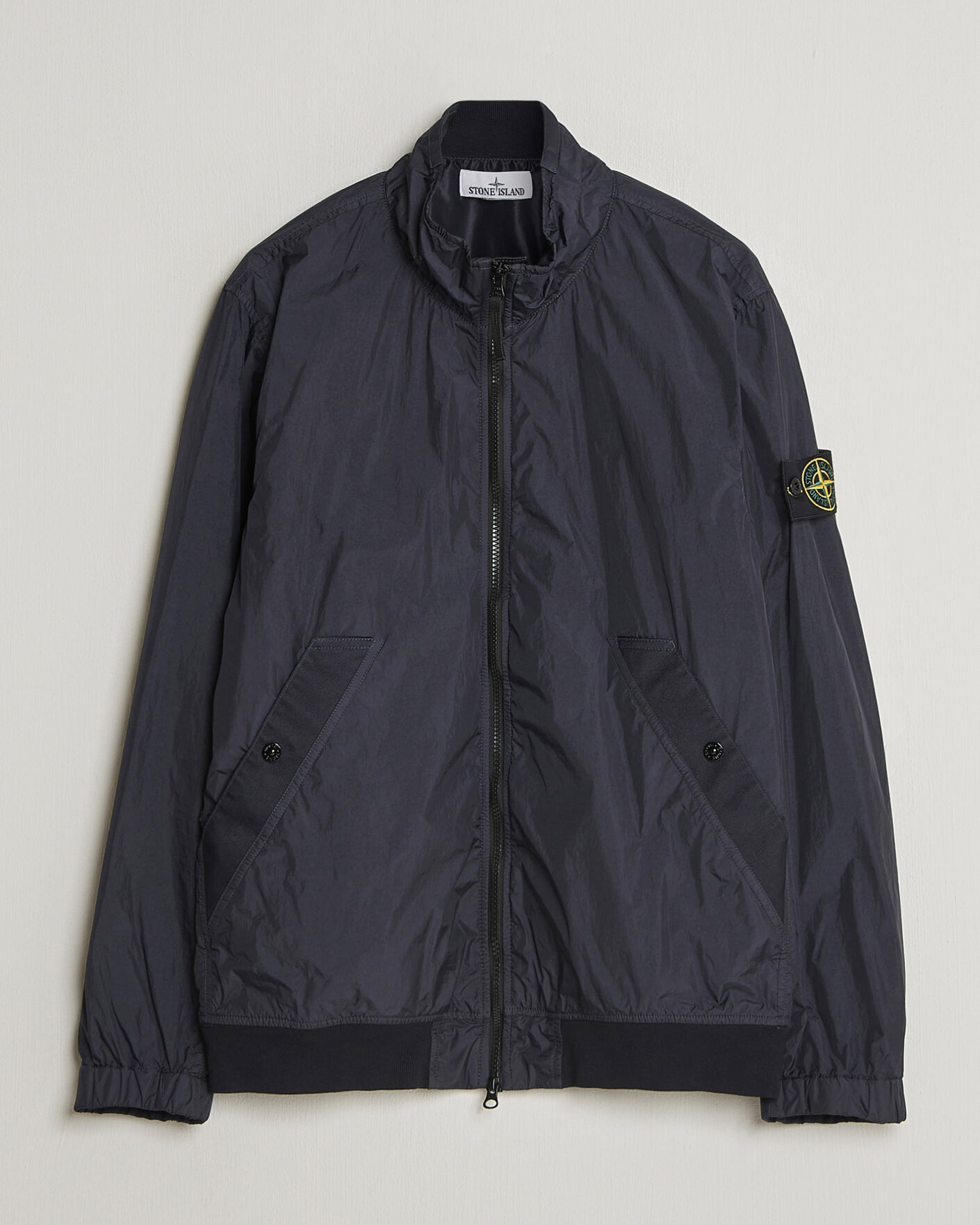 Heren | Jassen | Stone Island | Crinkle Reps Short Jacket Navy