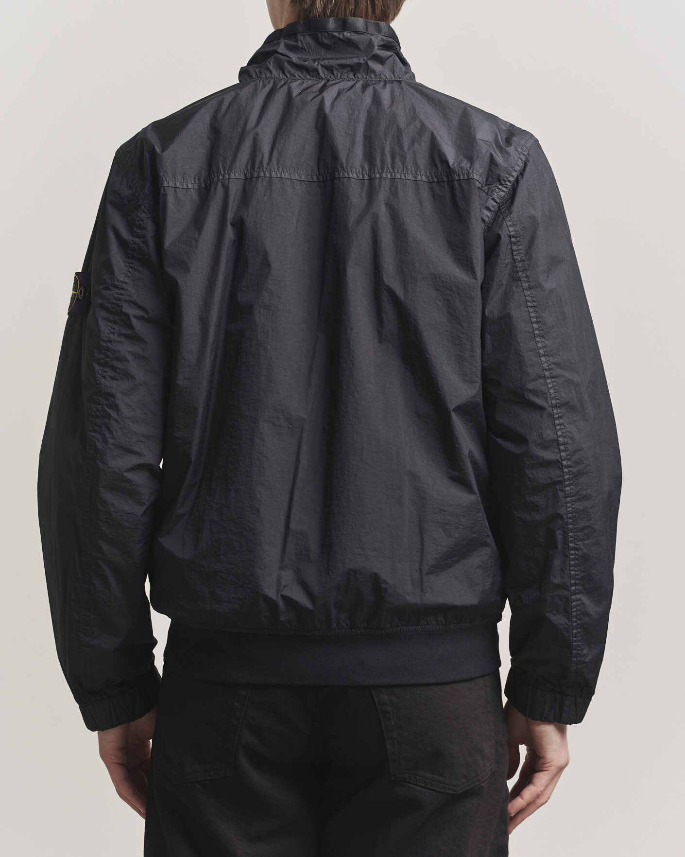 Heren | Jassen | Stone Island | Crinkle Reps Short Jacket Black
