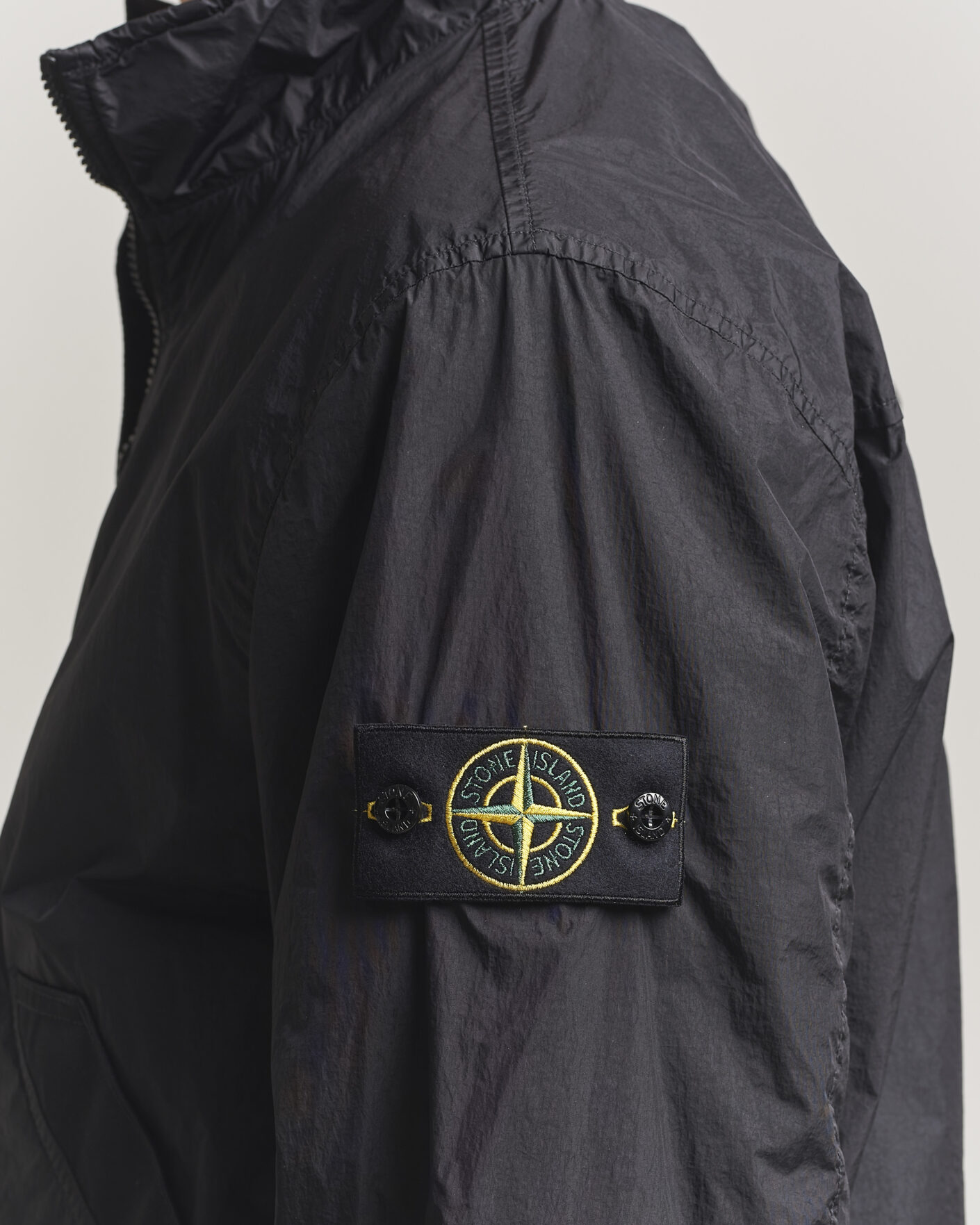 Heren | Jassen | Stone Island | Crinkle Reps Short Jacket Black