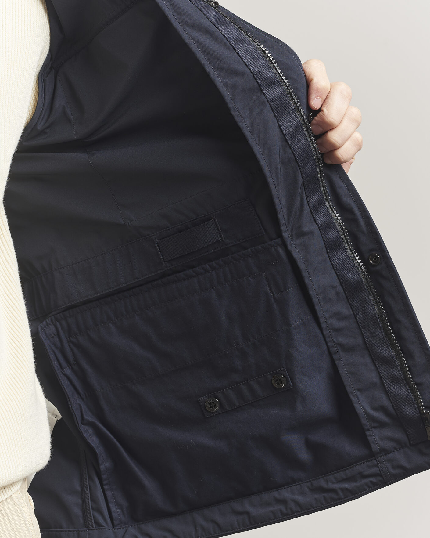 Heren | Jassen | Stone Island | Micro Twill Field Jacket Navy