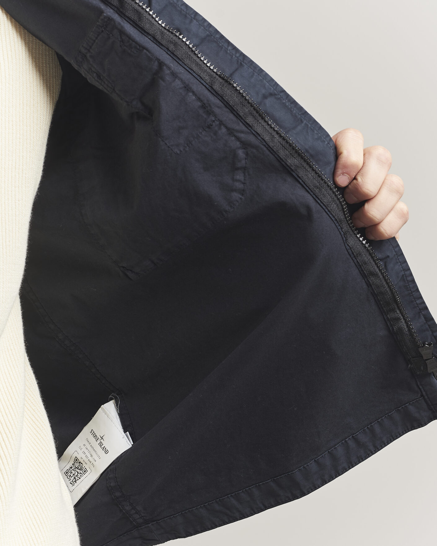 Heren | Jassen | Stone Island | Organic Cotton Twill Overshirt Navy