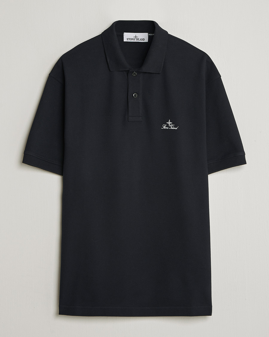 Heren | Polo's | Stone Island | Organic Cotton Pique Navy