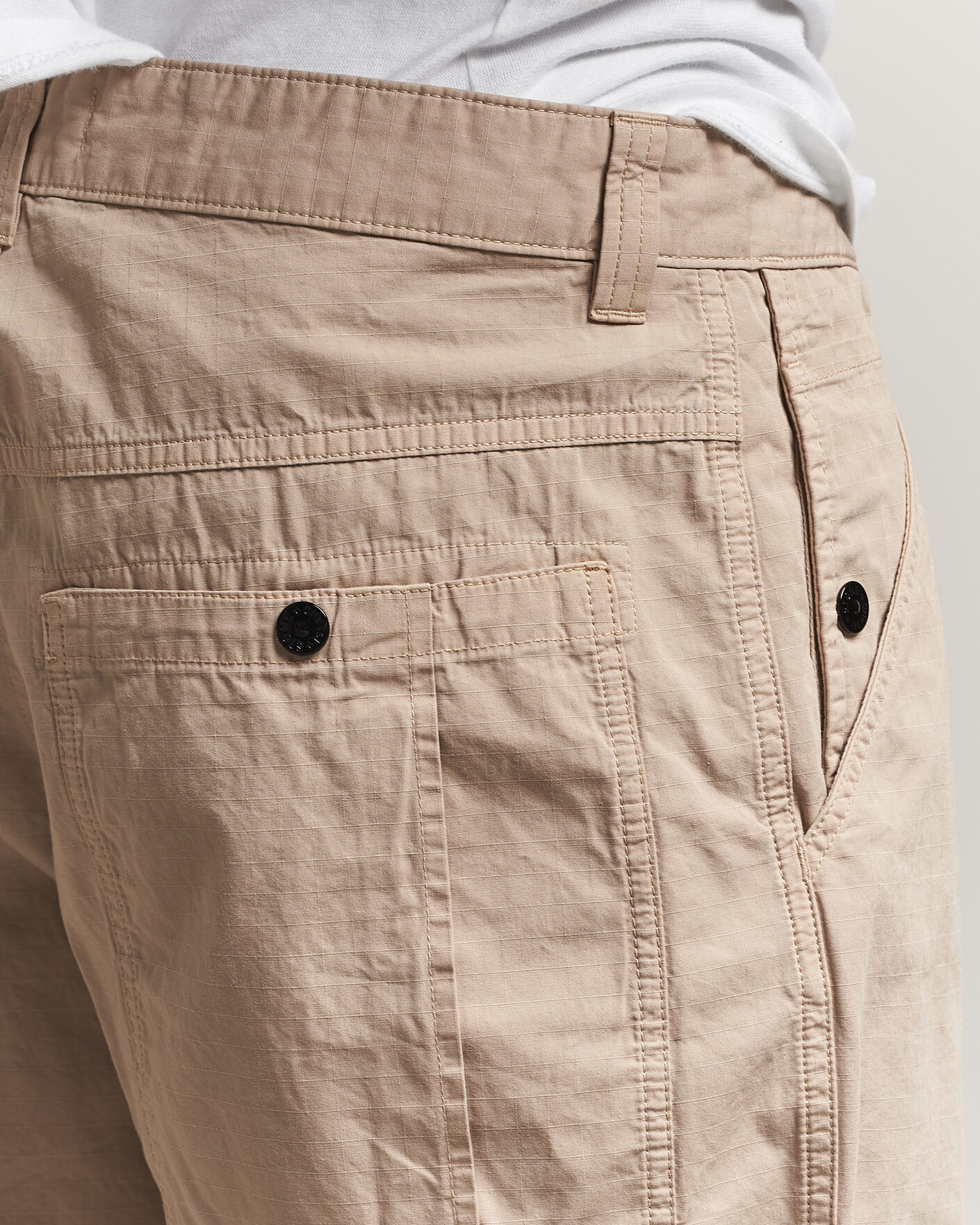 Heren | Broeken | Stone Island | Cotton Ripstop Trousers Desert