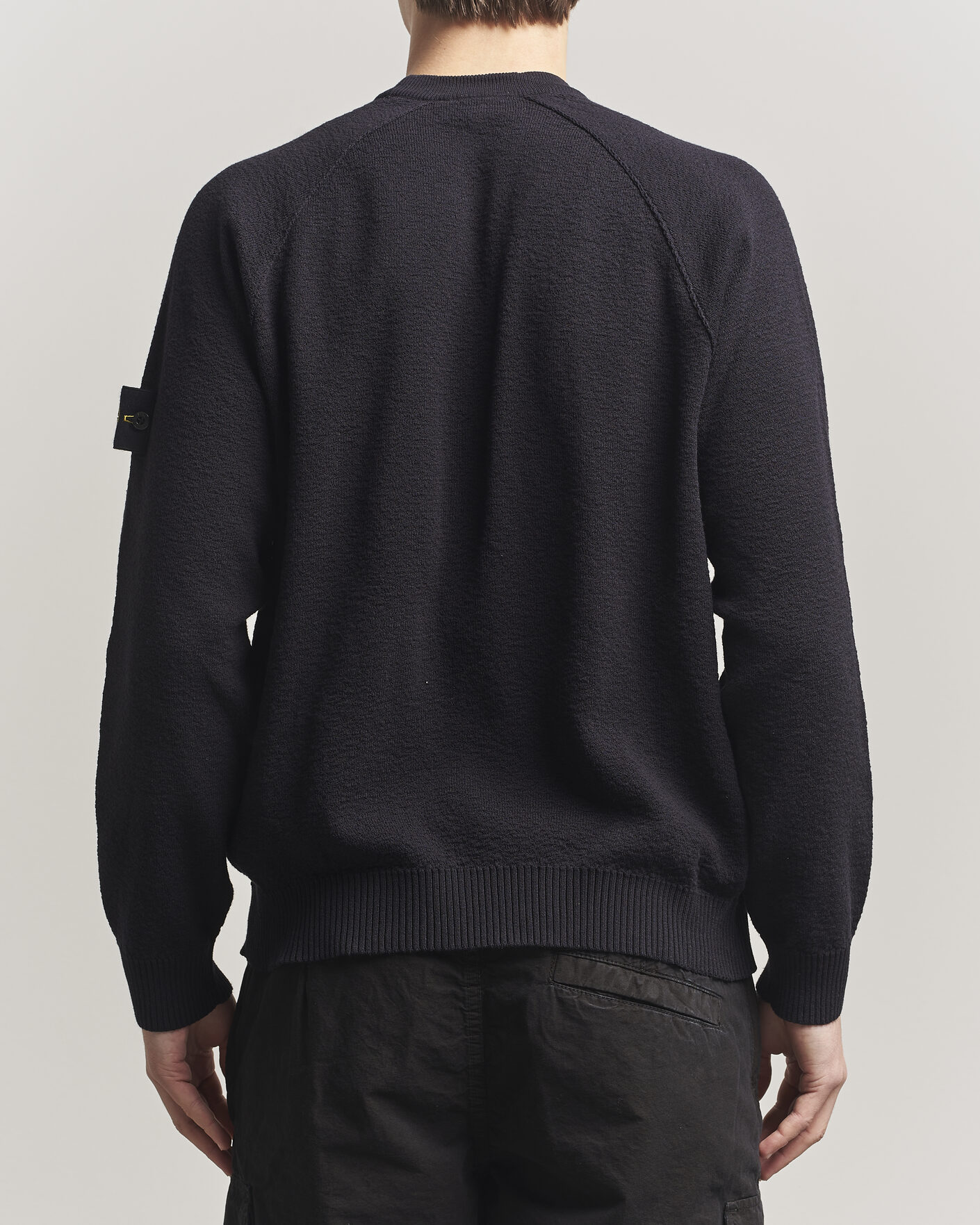 Heren | Truien | Stone Island | Raw Hand Organic Cotton Crewneck Navy