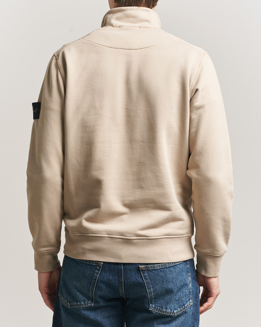 Heren | Truien | Stone Island | Garment Dyed Fleece Half Zip Desert
