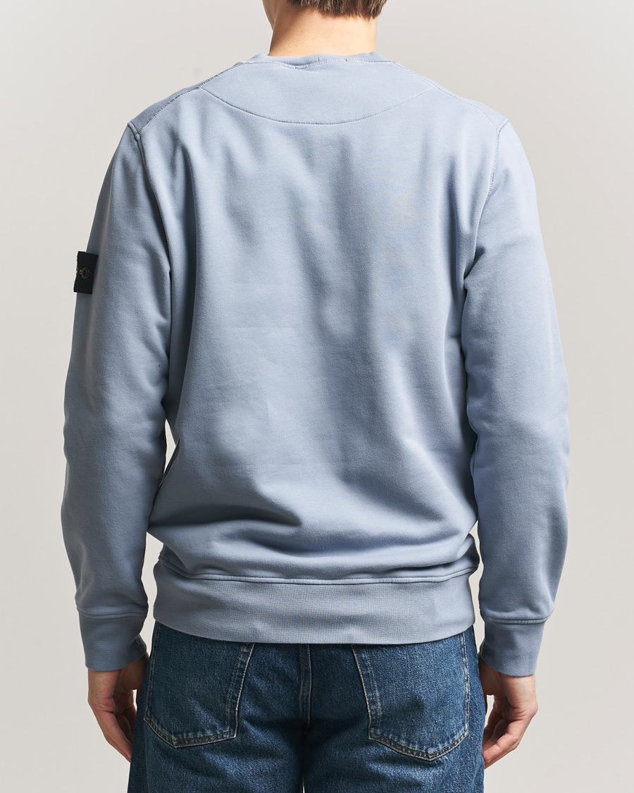Heren | Truien | Stone Island | Garment Dyed Fleece Sweatshirt Dark Blue