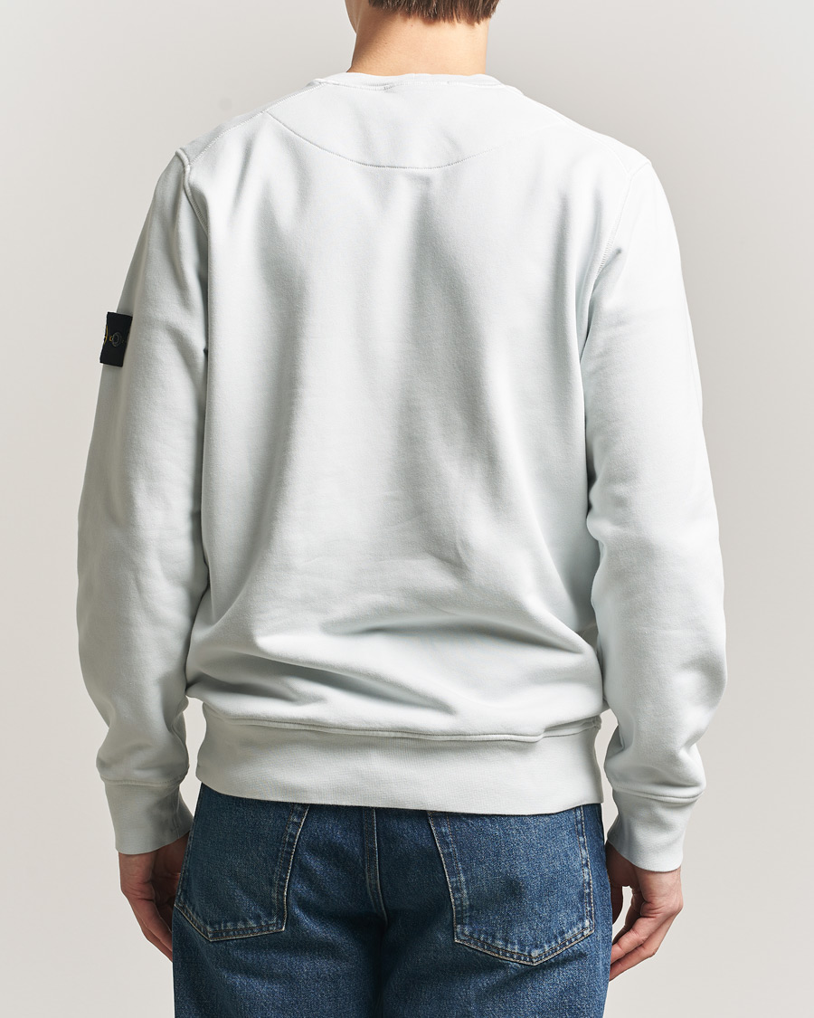 Heren | Truien | Stone Island | Garment Dyed Fleece Sweatshirt Sky Blue