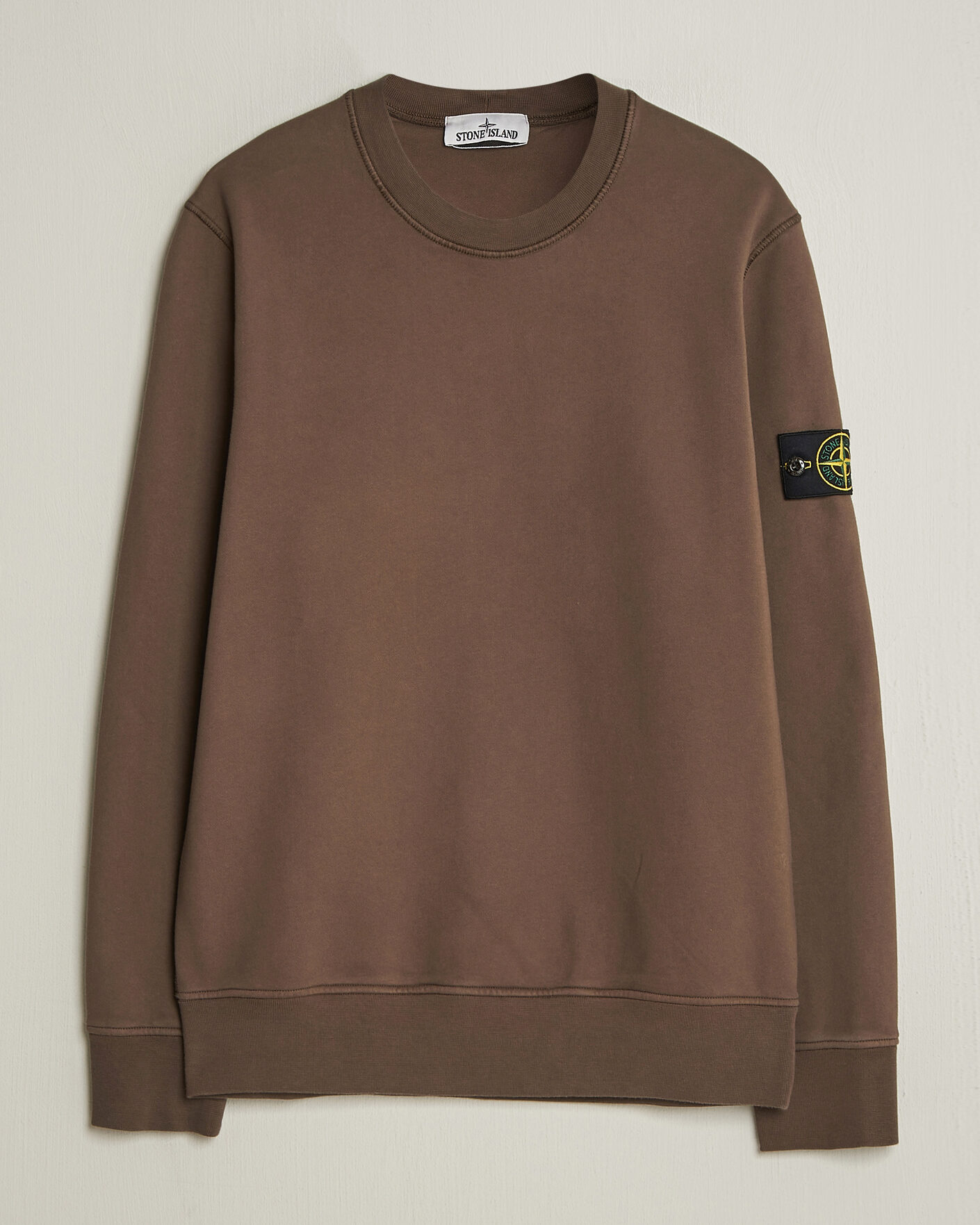 Heren | Truien | Stone Island | Garment Dyed Fleece Sweatshirt Umber