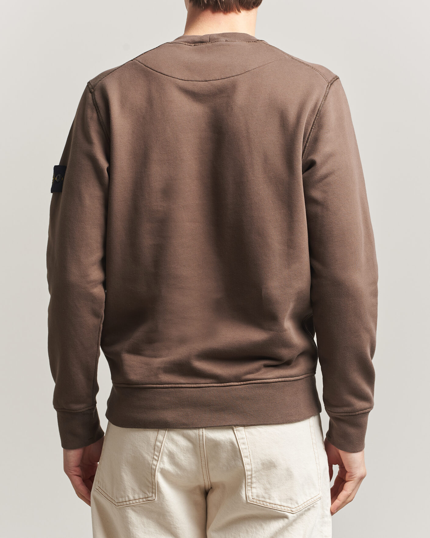 Heren | Truien | Stone Island | Garment Dyed Fleece Sweatshirt Umber