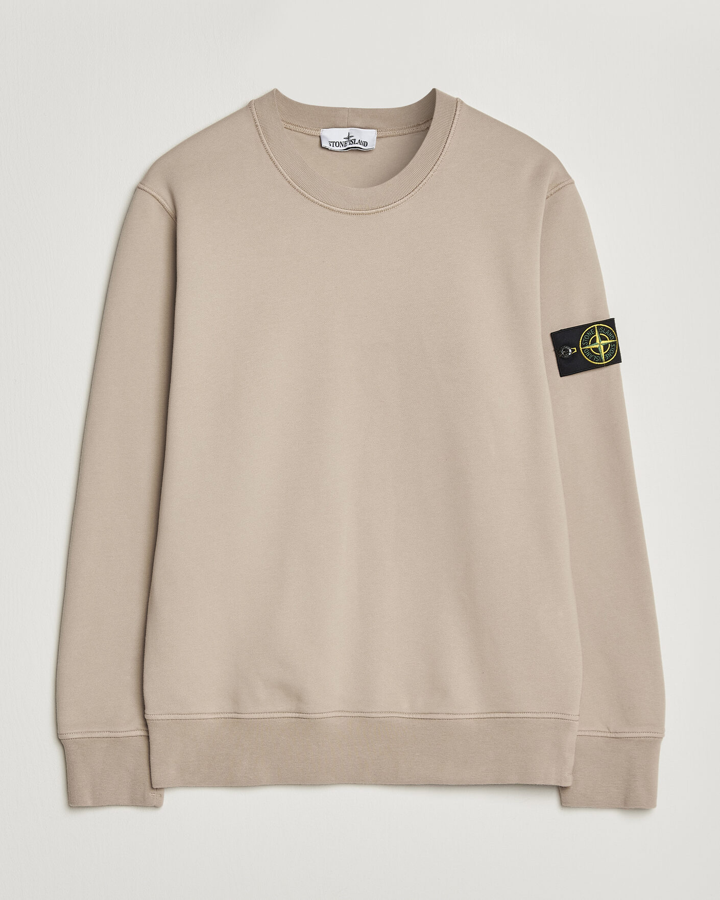 Heren | Truien | Stone Island | Garment Dyed Fleece Sweatshirt Desert