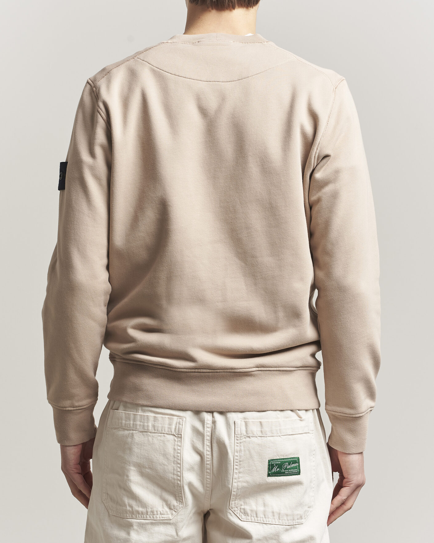 Heren | Truien | Stone Island | Garment Dyed Fleece Sweatshirt Desert
