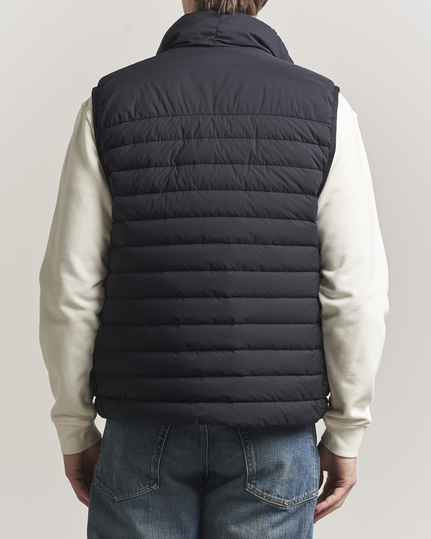 Heren | Gilets | Stone Island | Nylon Down Vest Navy