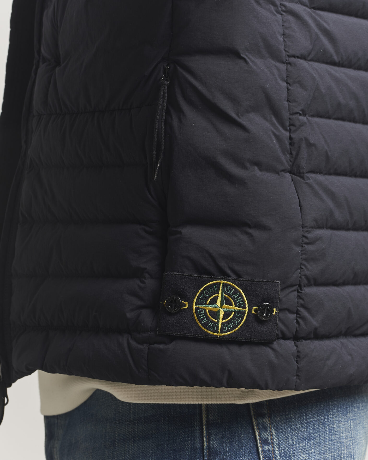 Heren | Gilets | Stone Island | Nylon Down Vest Navy