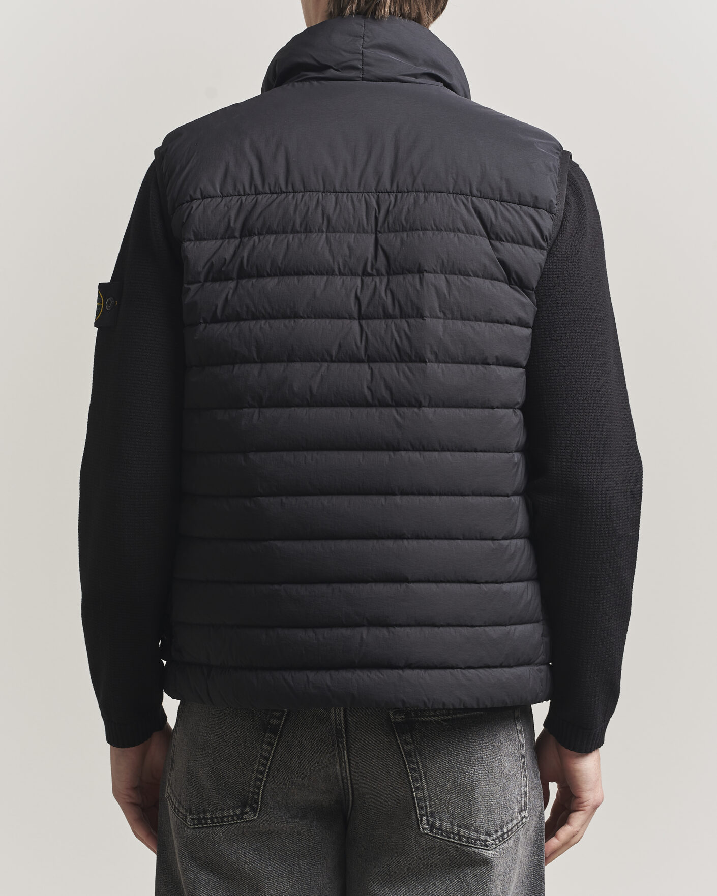 Heren | Gilets | Stone Island | Nylon Down Vest Black