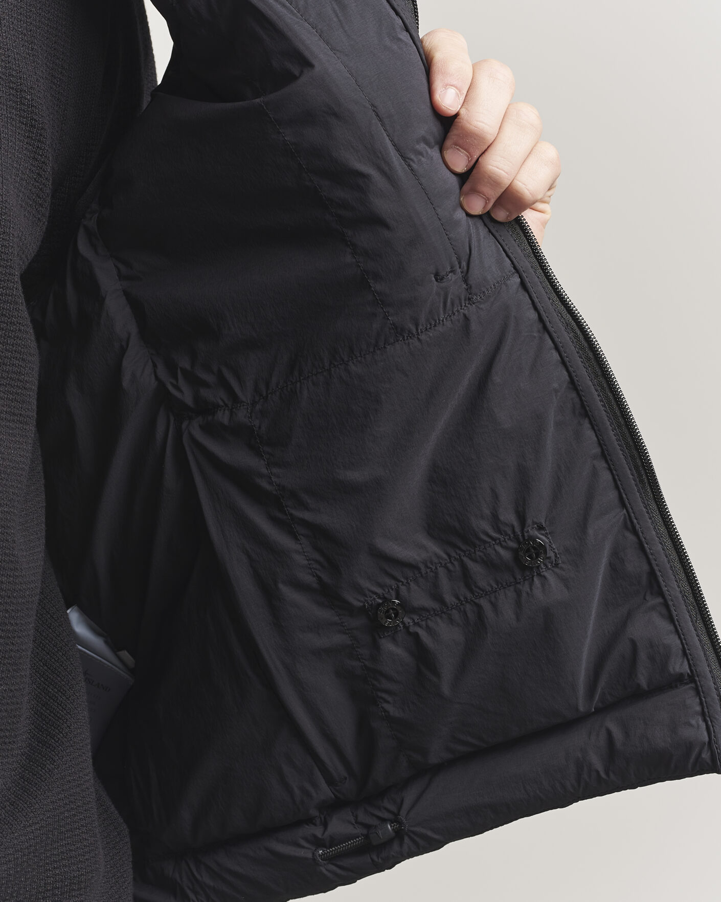 Heren | Gilets | Stone Island | Nylon Down Vest Black