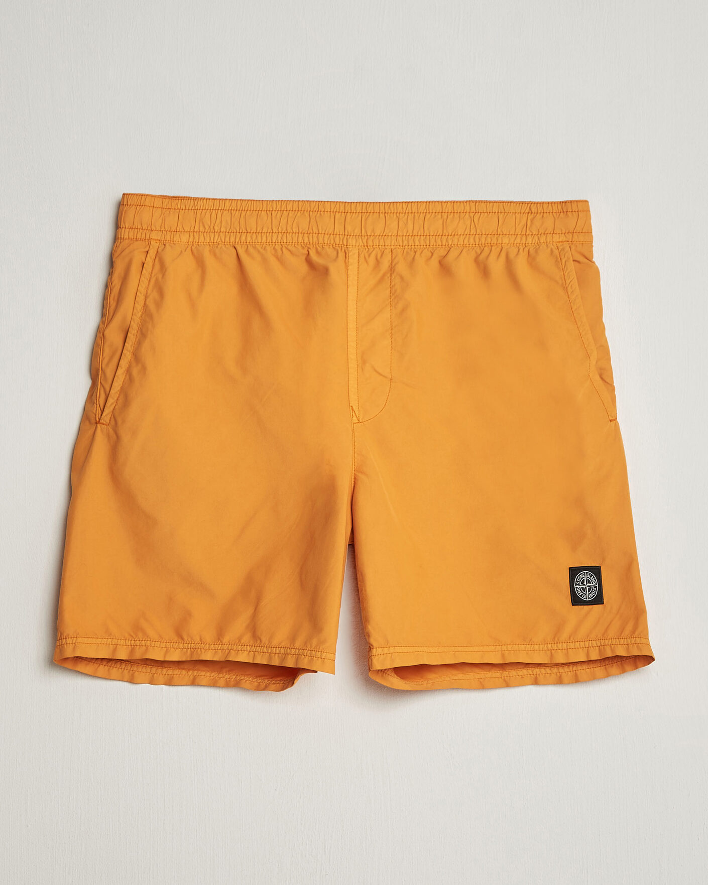 Heren | Zwembroek | Stone Island | Brushed Nylon Swimshorts Tangerine