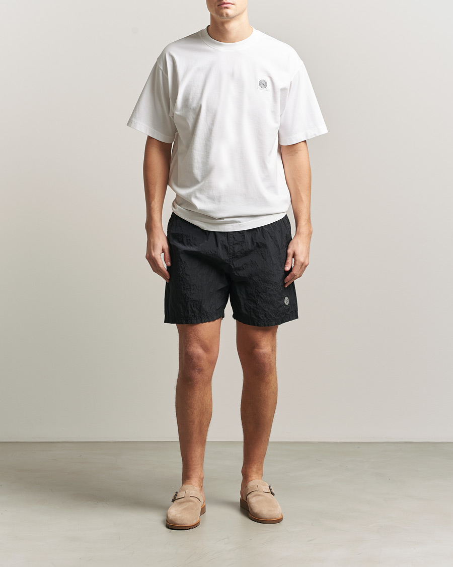 Heren | Zwembroek | Stone Island | Nylon Metal Econyl Swimshorts Black