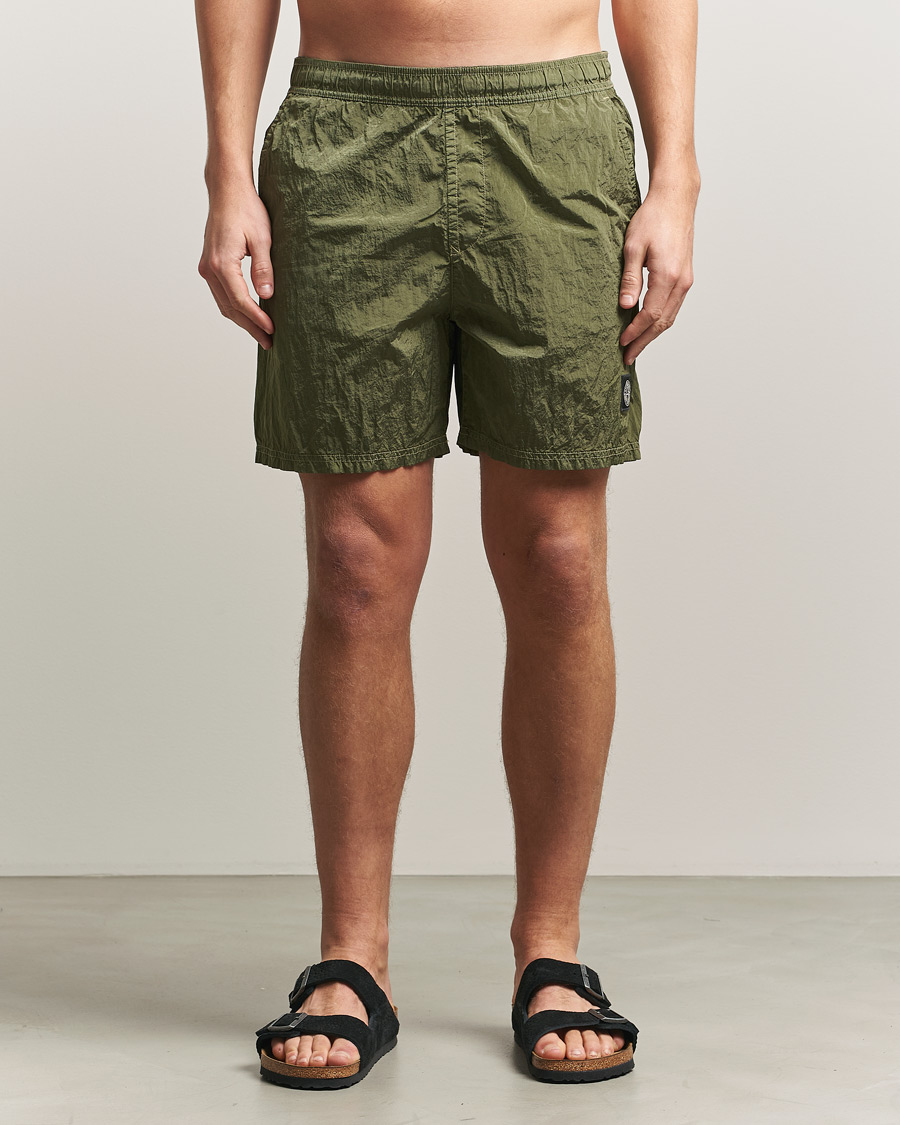 Heren | Zwembroek | Stone Island | Nylon Metal Econyl Swimshorts Military Green