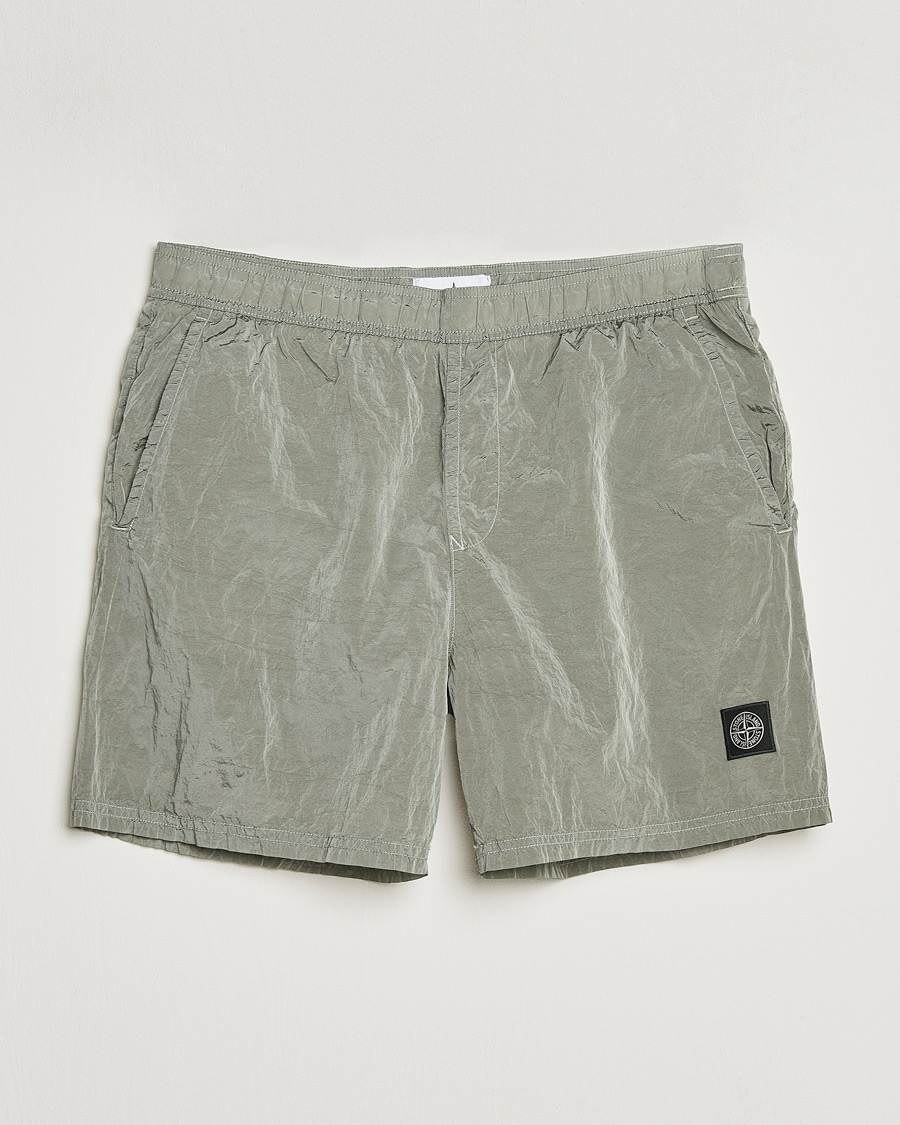 Heren | Zwembroek | Stone Island | Nylon Metal Econyl Swimshorts Pearl Grey
