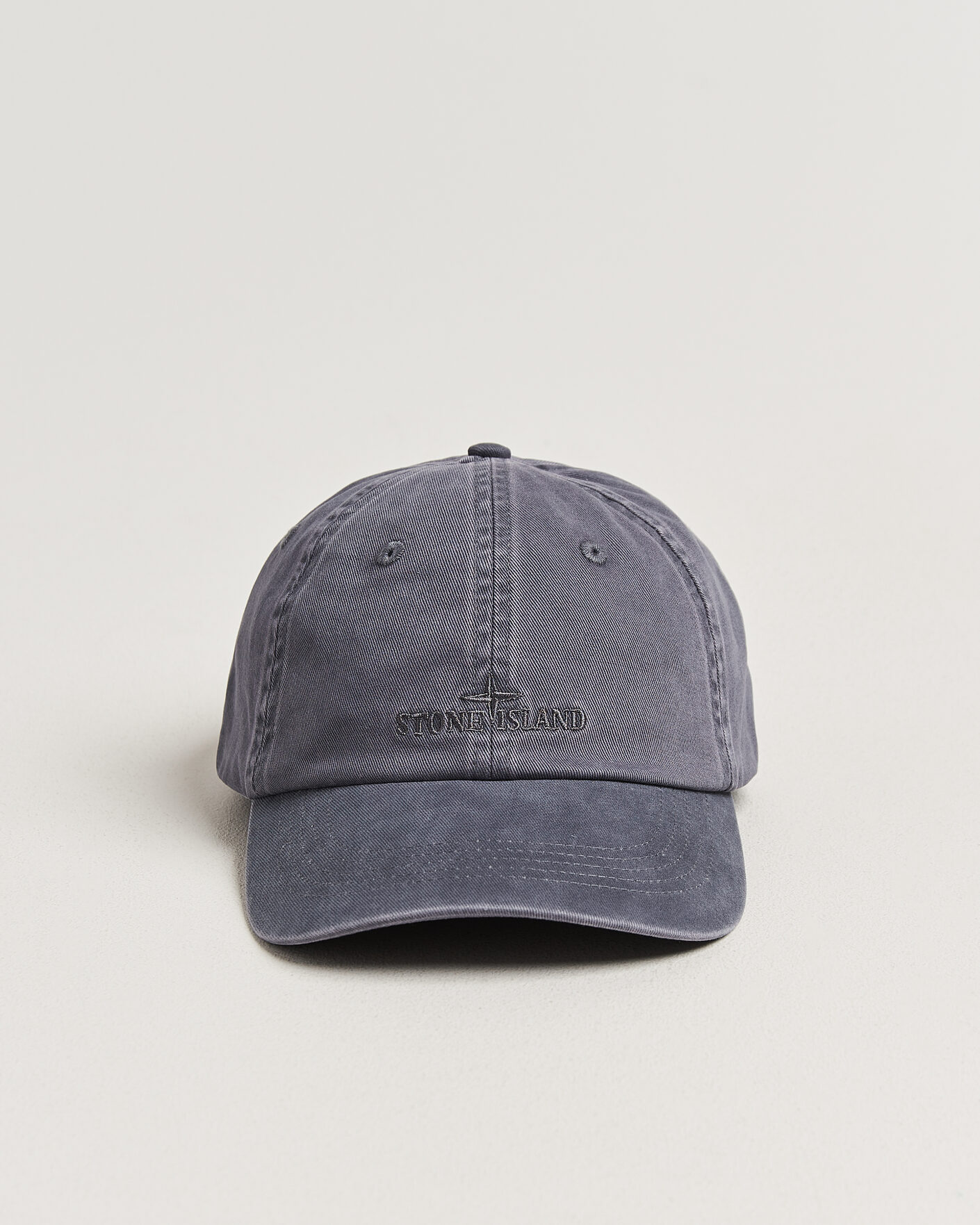 Heren | Hoeden en petten | Stone Island | Cotton Gabardine Cap Blue/Grey