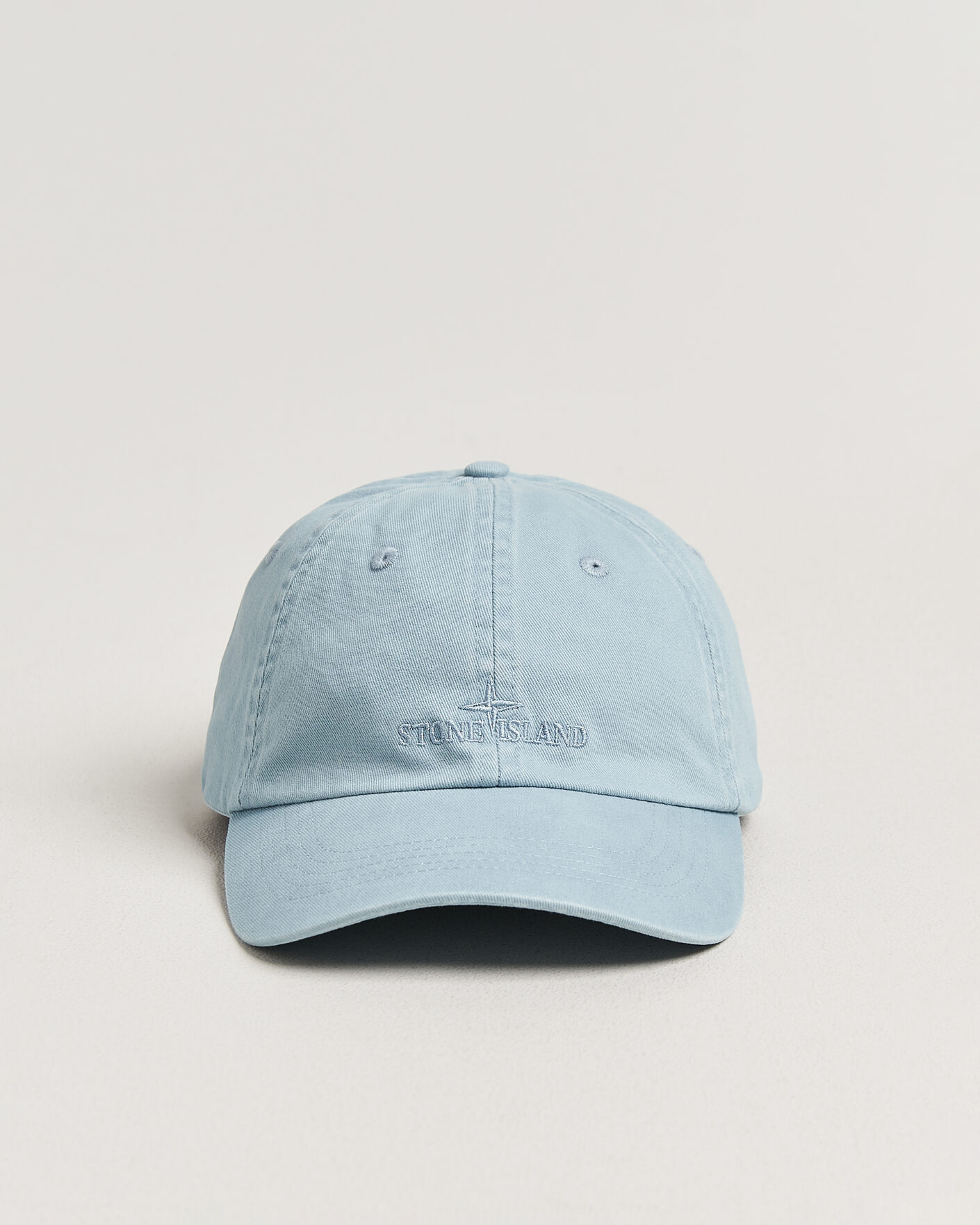 Heren | Hoeden en petten | Stone Island | Cotton Gabardine Cap Dusty Blue