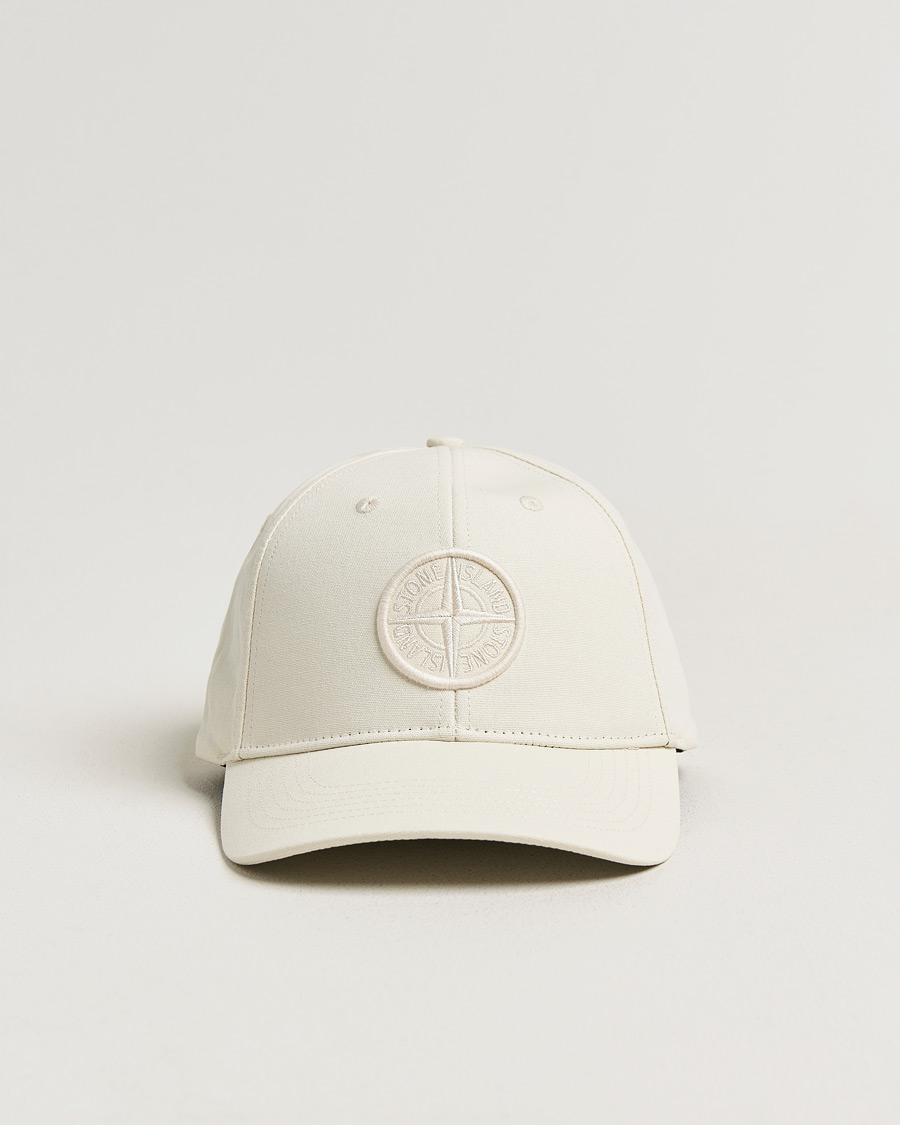 Heren | Hoeden en petten | Stone Island | Classic Cotton Logo Cap Ivory