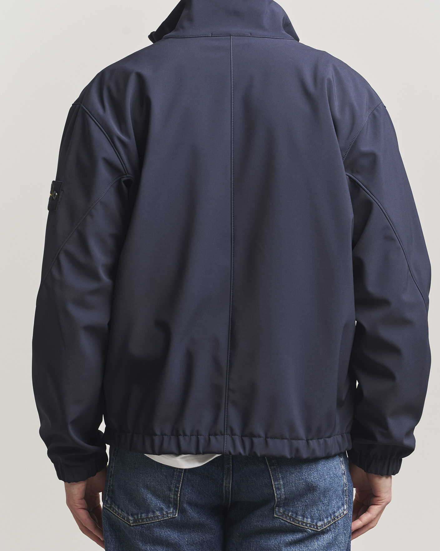 Heren | Jassen | Stone Island | Soft Shell Jacket Navy