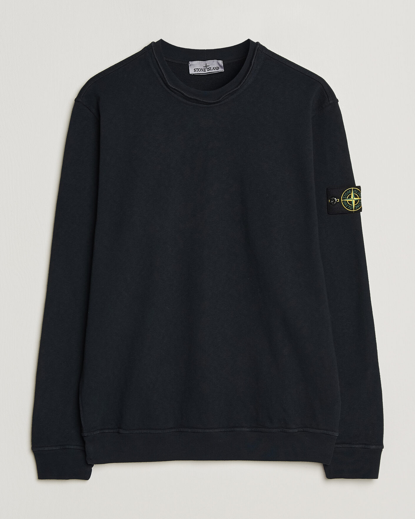 Heren | Truien | Stone Island | Old Dyed Cotton Sweatshirt Navy