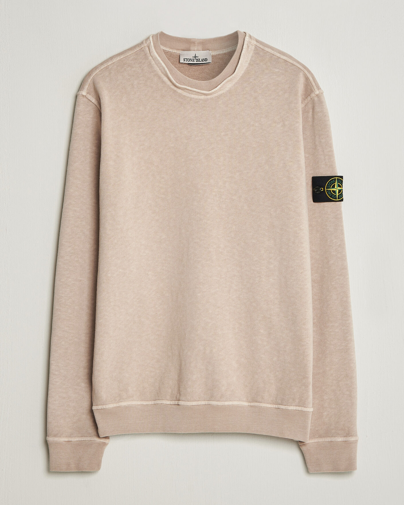 Heren | Truien | Stone Island | Old Dyed Cotton Sweatshirt Desert