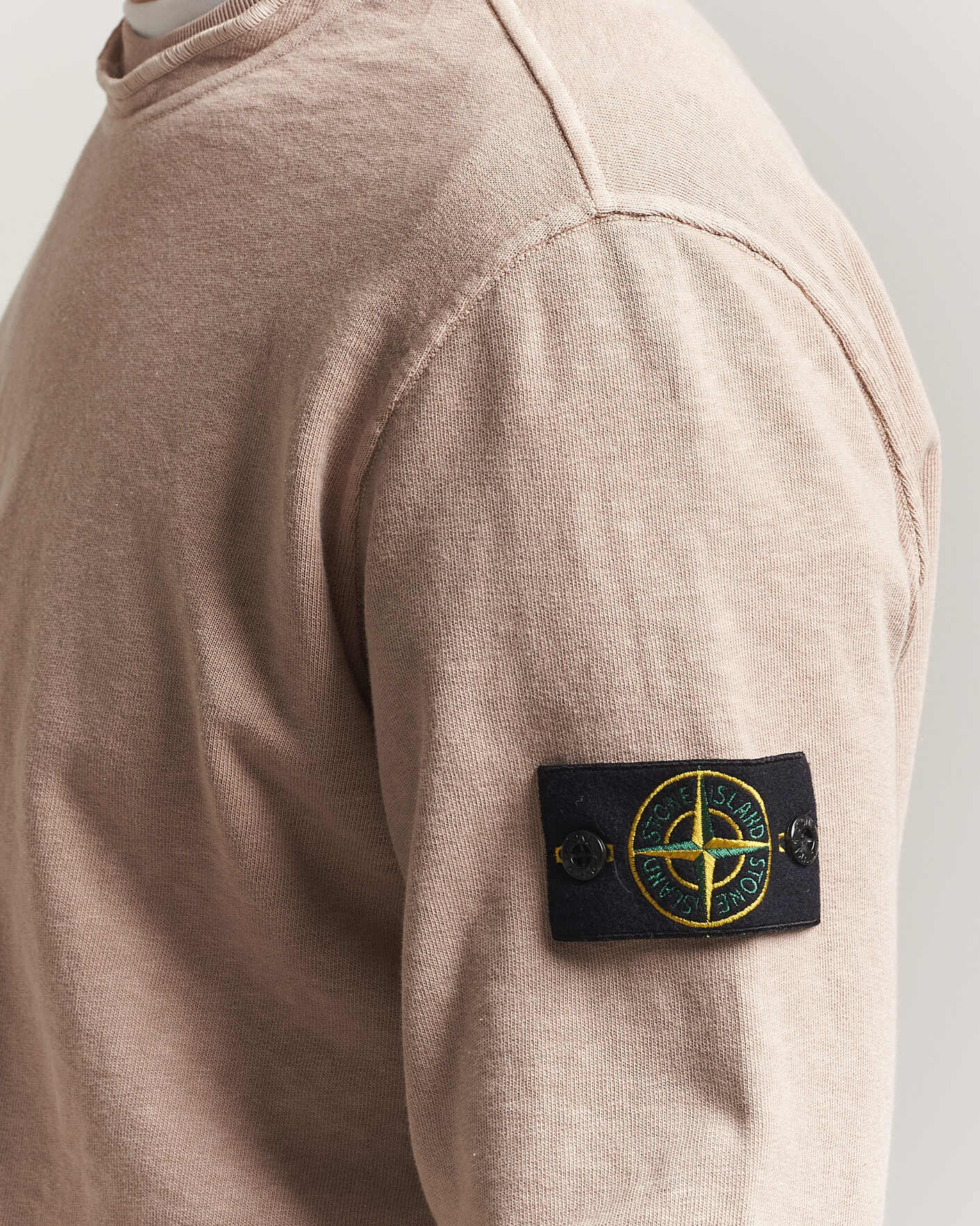 Heren | Truien | Stone Island | Old Dyed Cotton Sweatshirt Desert