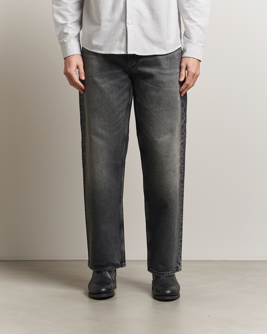 Heren | Jeans | Sunflower | Loose Jeans New Black Worn