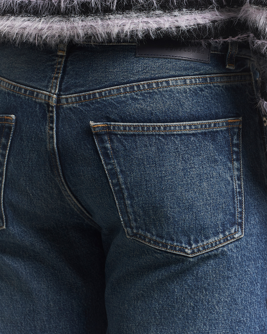 Heren | Broeken | Sunflower | Standard Jeans Dark Blue Worn