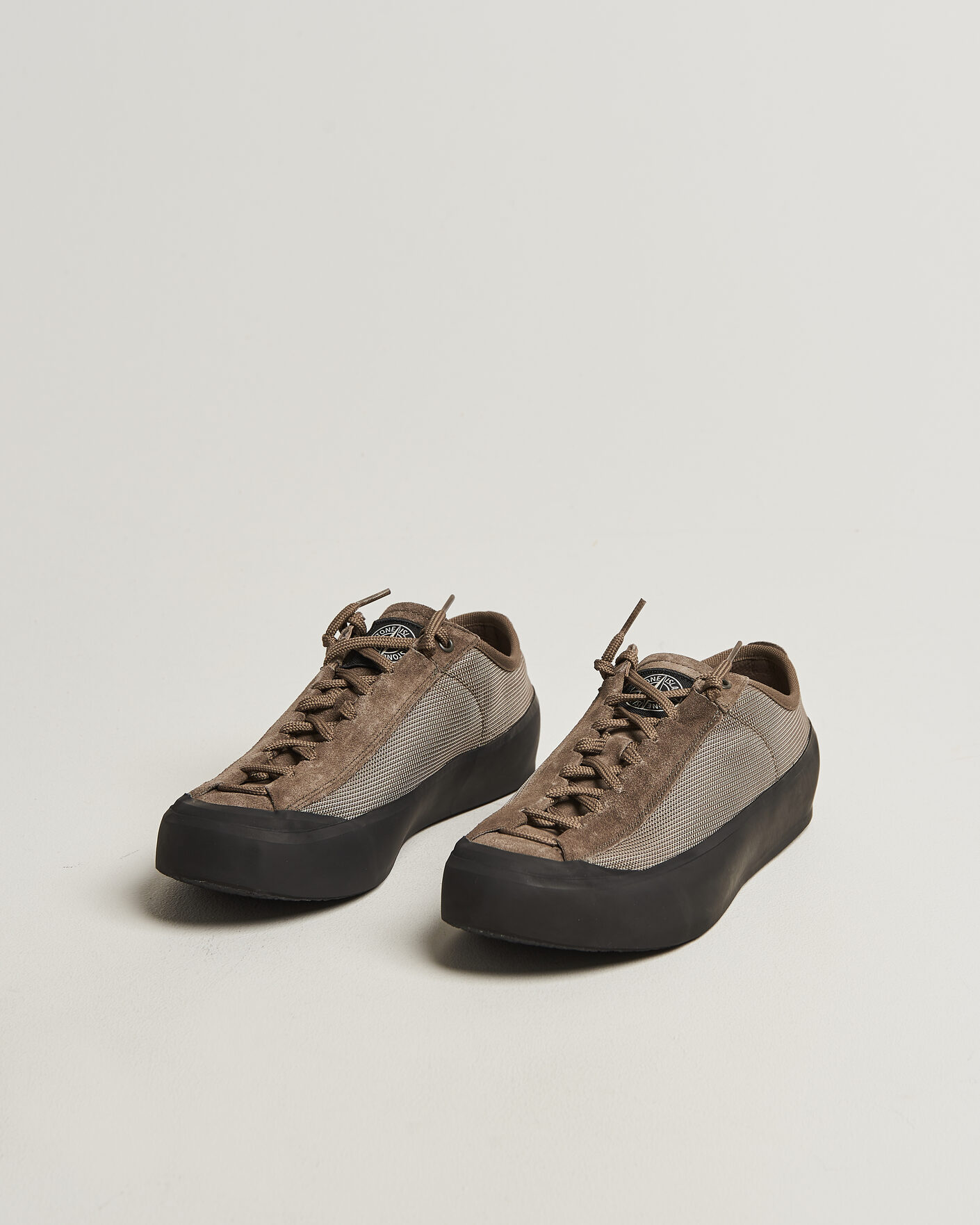 Heren | Sneakers | Stone Island | Low Top Sneakers Ash Brown