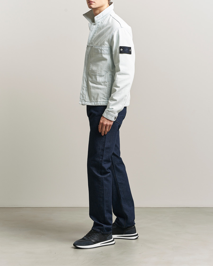 Heren | Jassen | Stone Island | Denim Jacket Ultra Bleached