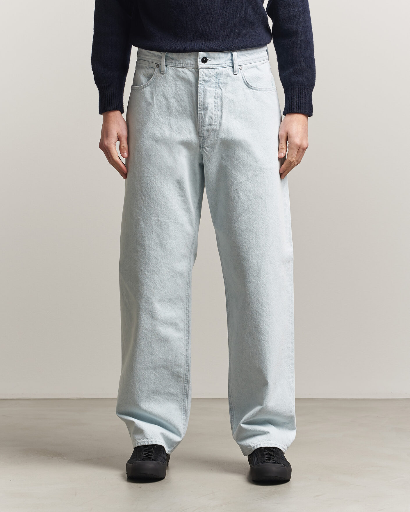 新品 STONE  JEANS PANTALONE LOOSE 30 Stone Island Loose Fit Denim Jeans Blue Extra Bleach | Man