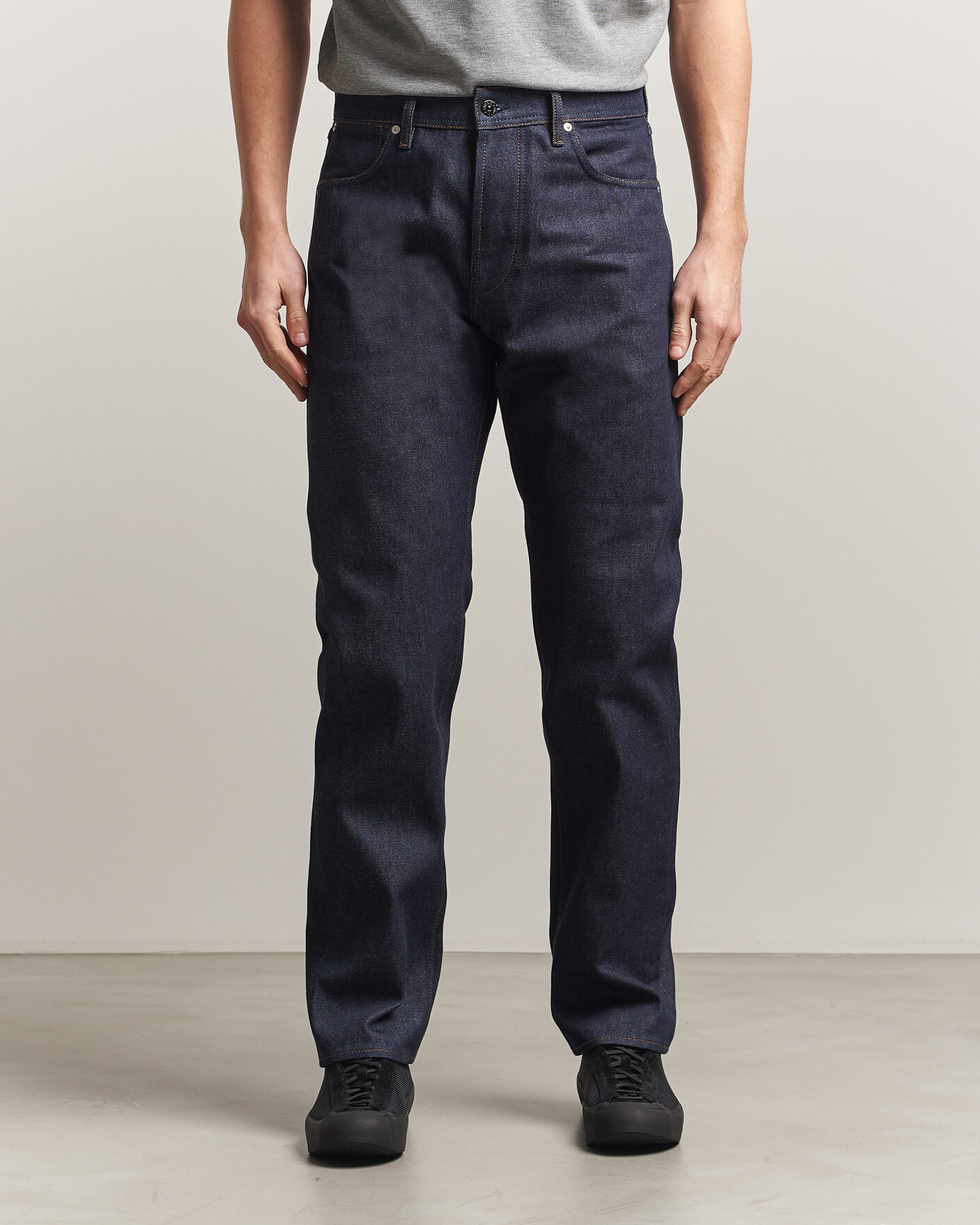 Heren | Broeken | Stone Island | Straight Fit Jeans Blue Raw