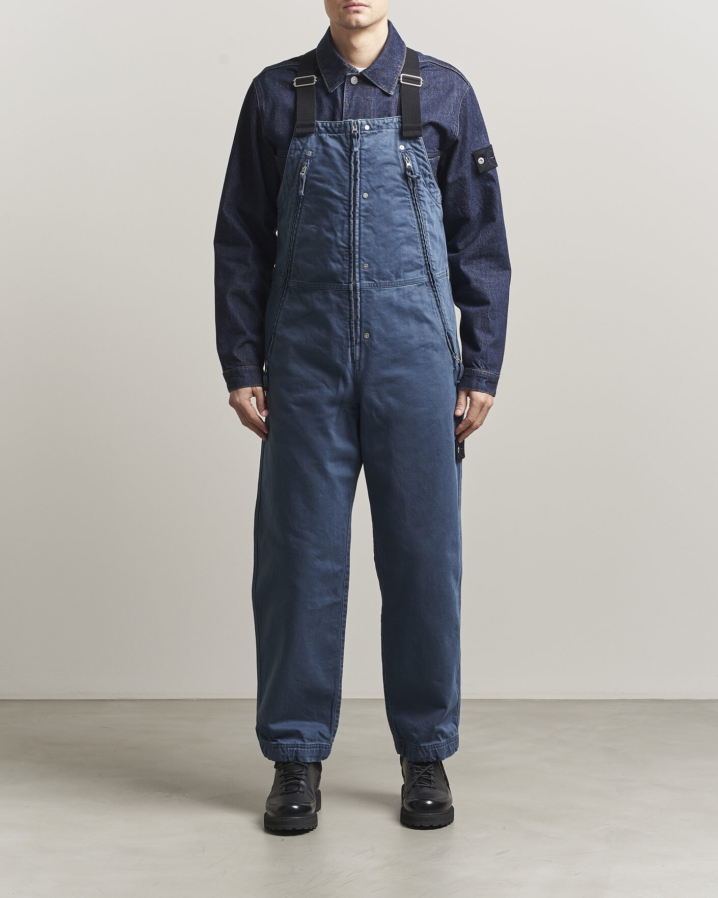 Heren | Jeans | Stone Island | Denim Overall Indigo