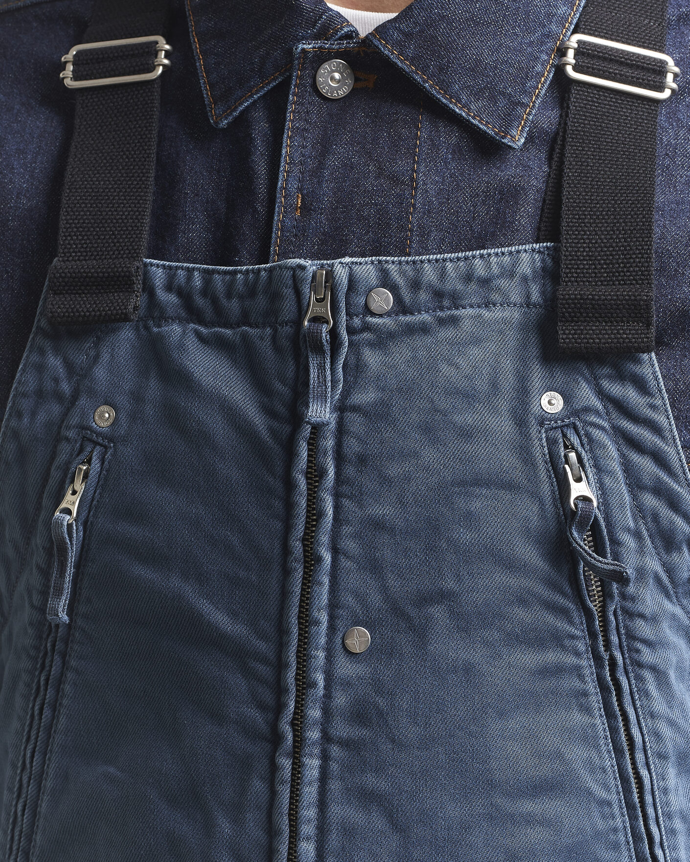 Heren | Overhemden | Stone Island | Denim Overall Indigo
