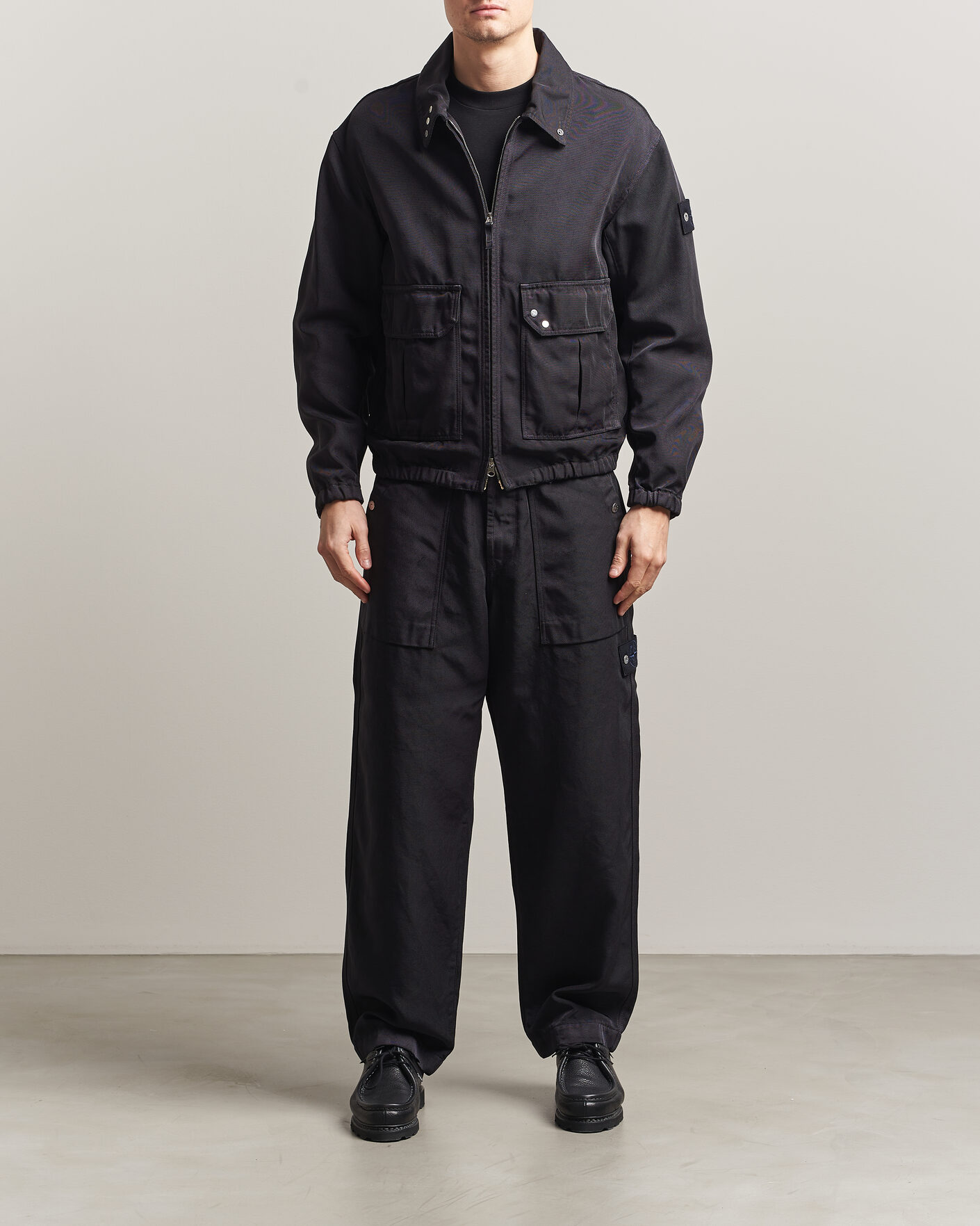 Heren | Broeken | Stone Island | Workwear Trousers Navy Blue