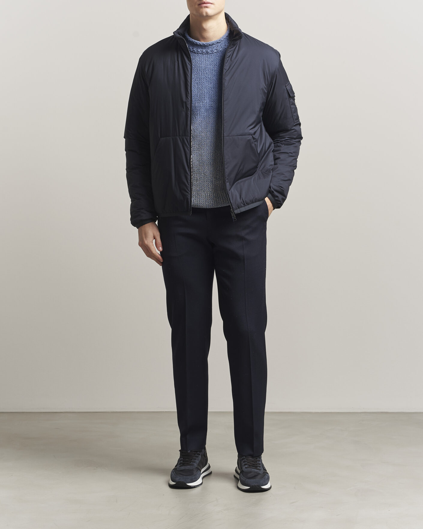 Heren | Jassen | Moncler | Breezes Jacket Navy