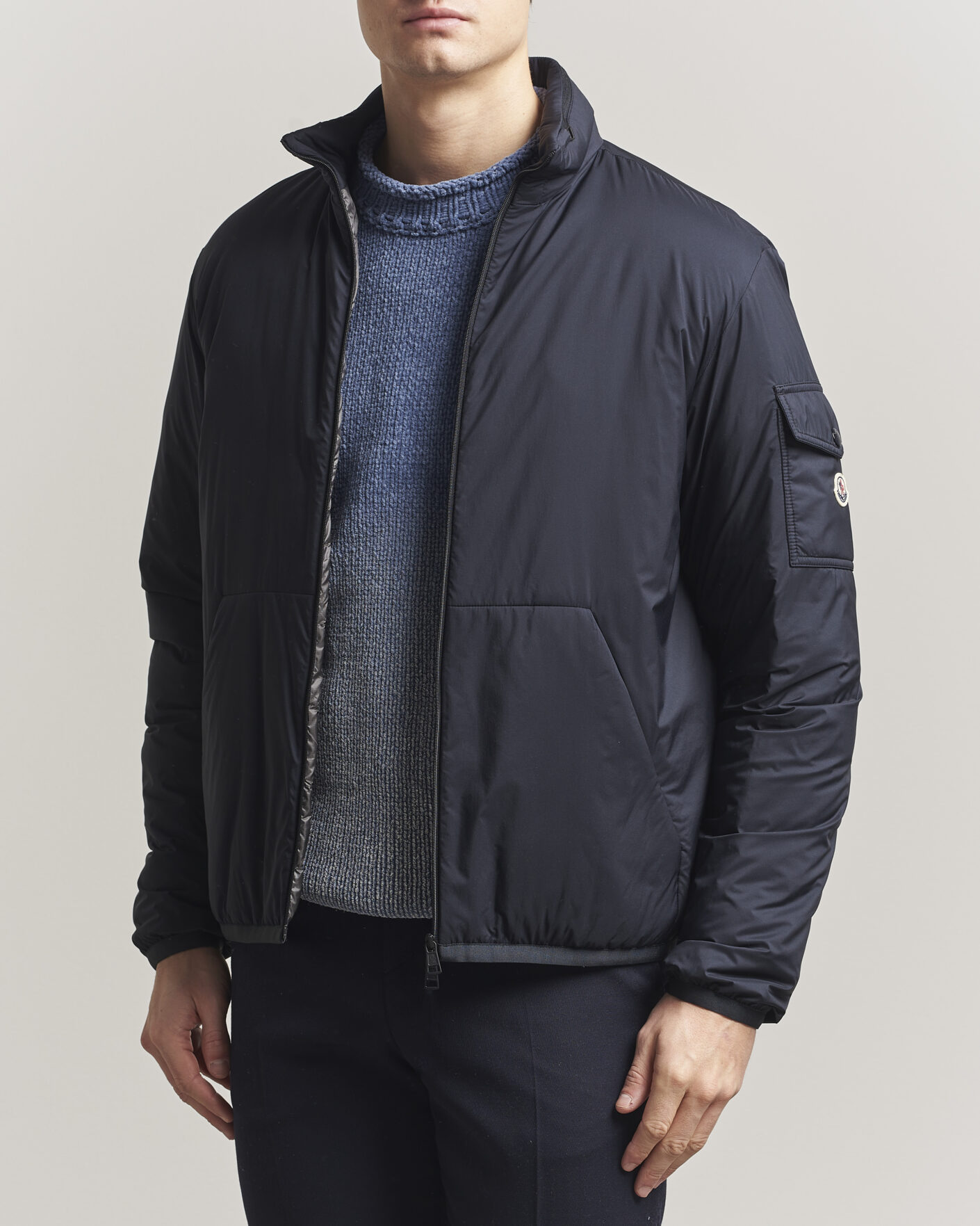 Heren | Jassen | Moncler | Breezes Jacket Navy