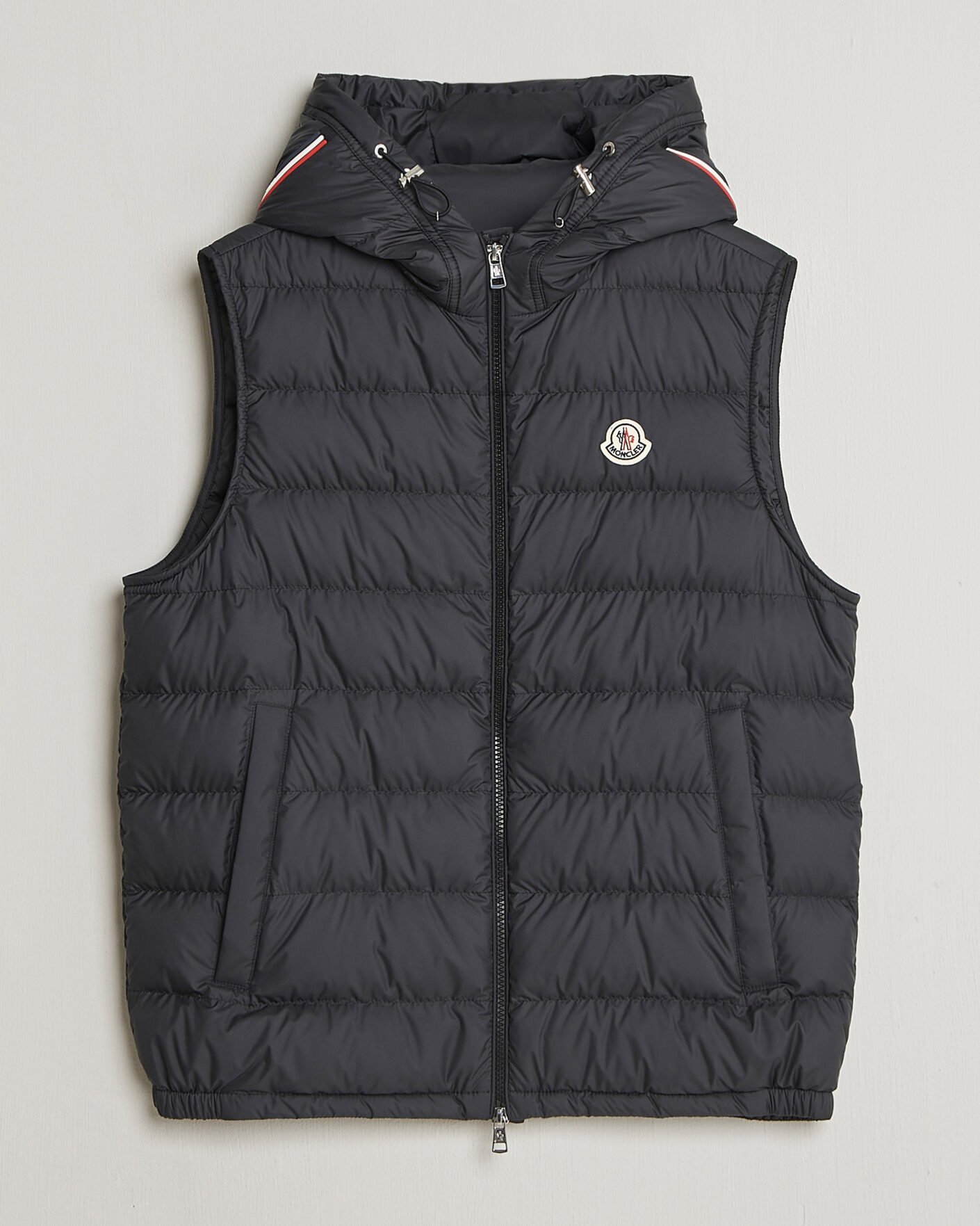 Heren | Gilets | Moncler | Marseillan Hooded Down Vest Black