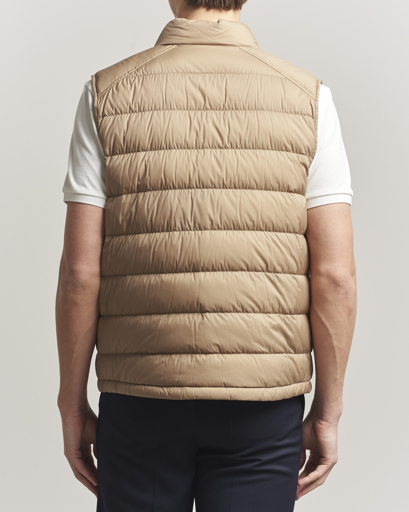 Heren | Gilets | Moncler | Barthe Down Vest Tan
