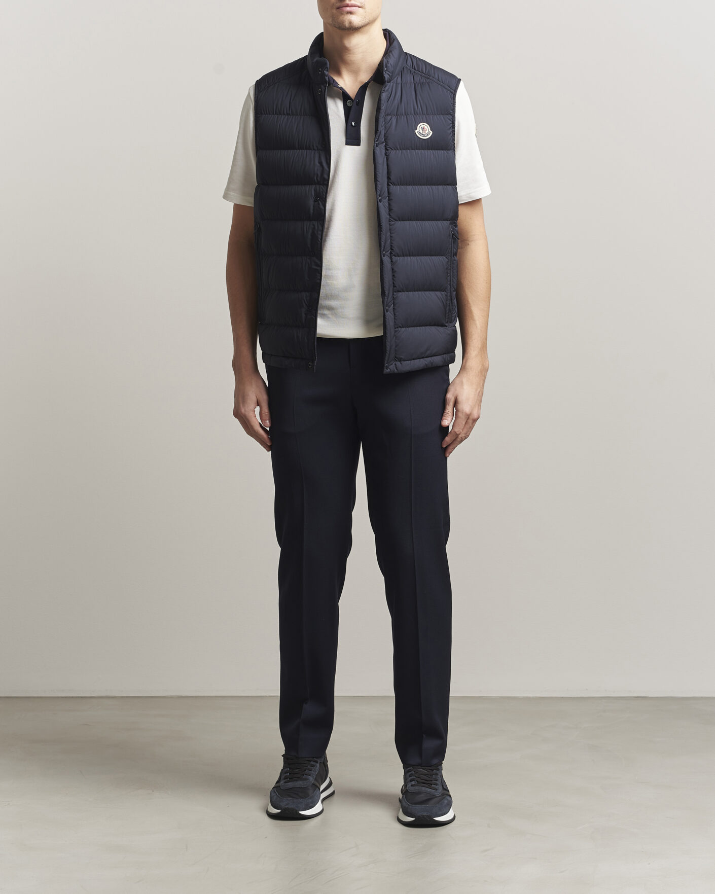 Heren | Gilets | Moncler | Barthe Down Vest Navy