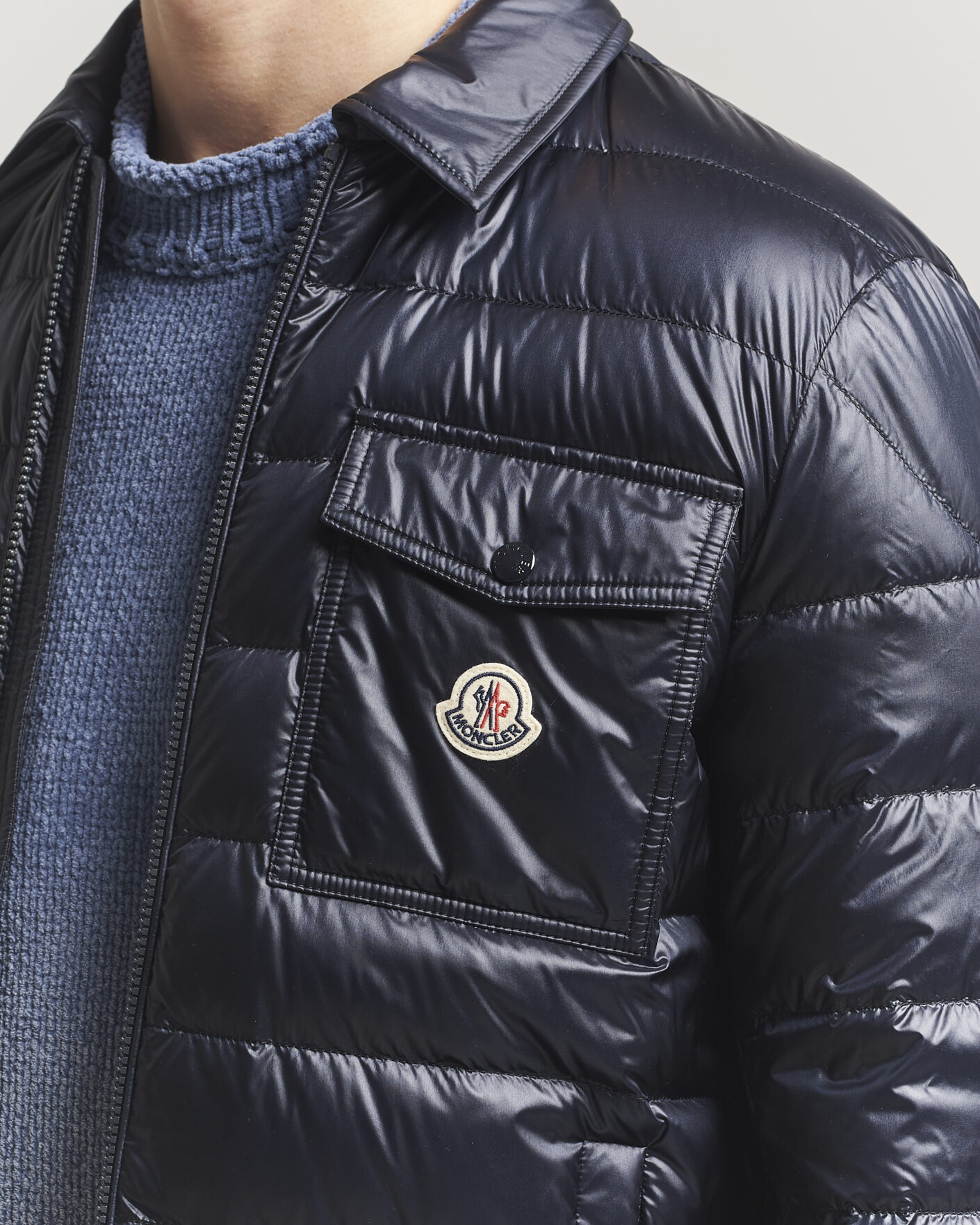 Heren | Jassen | Moncler | Mourillon Shirt Jacket Navy