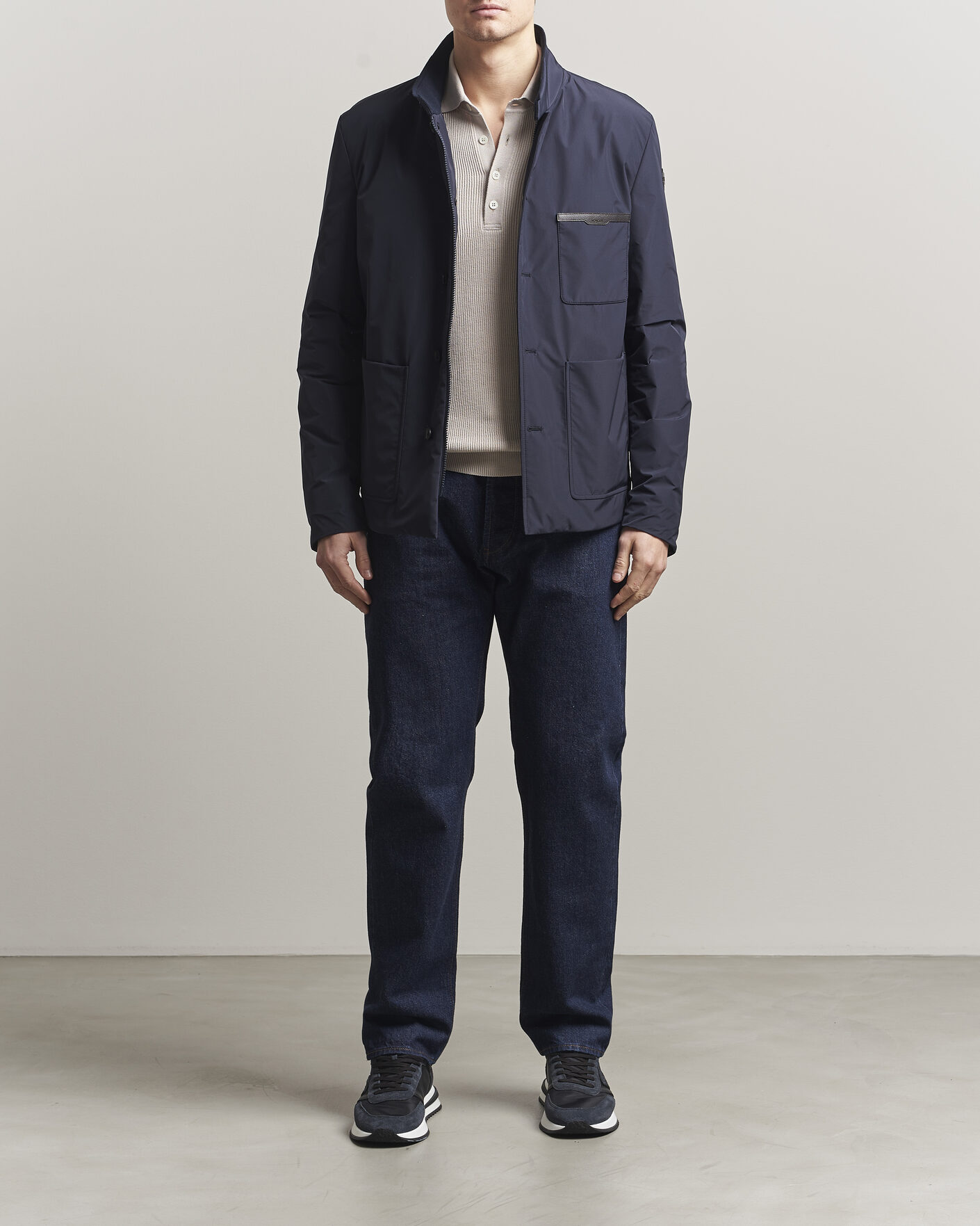 Heren | Jassen | Moncler | Westerlies Down Blazer Navy