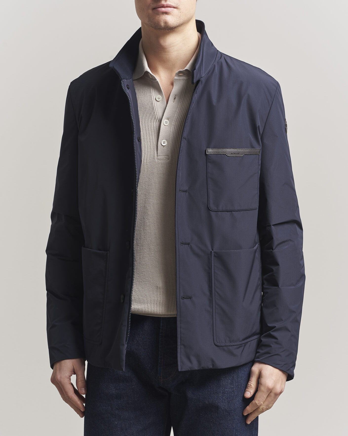 Heren | Jassen | Moncler | Westerlies Down Blazer Navy