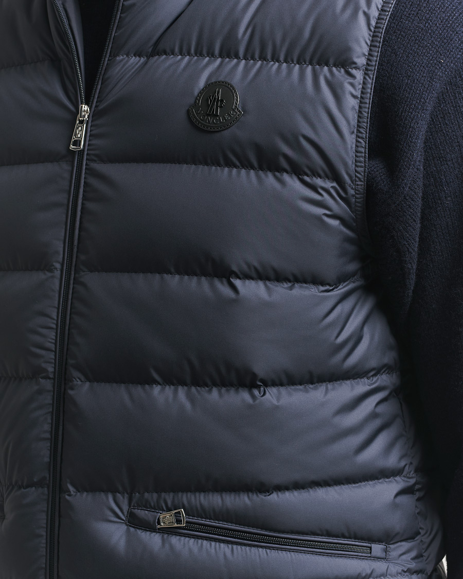 Heren | Gilets | Moncler | Lechtal Down Vest Navy
