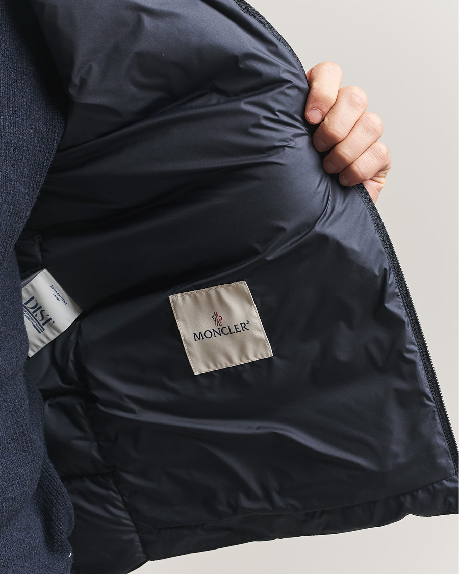 Heren | Gilets | Moncler | Lechtal Down Vest Navy