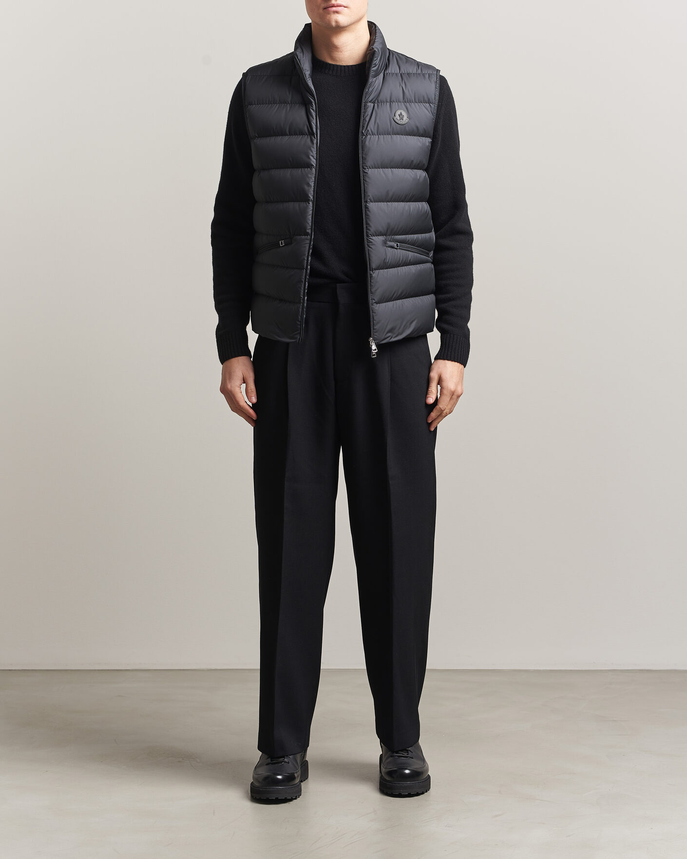 Heren | Gilets | Moncler | Lechtal Down Vest Black